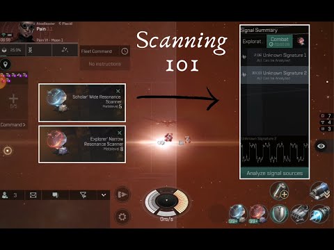 [[EVE ECHOES]] SCANNING 101 - How does scanning work?