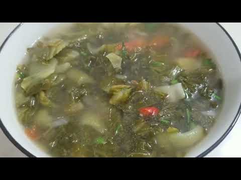 CÁCH NẤU CANH DƯA CẢI CHUA NGON