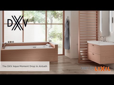Aqua Moment 72 x 36 in. Drop-In Airbath with Waterfall // CANVAS WHITE // YouTube Video
