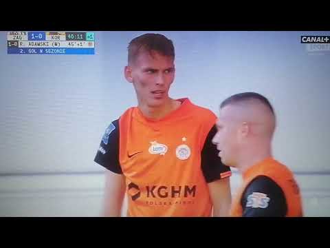 ZAG-KOR Rafał Adamski na 1:0