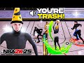 TRASH TALKERS KEPT SPINNING ON US AFTER LOSING THEIR VC BEST JUMPSHOT DRIBBLE MOVES IN 2K25