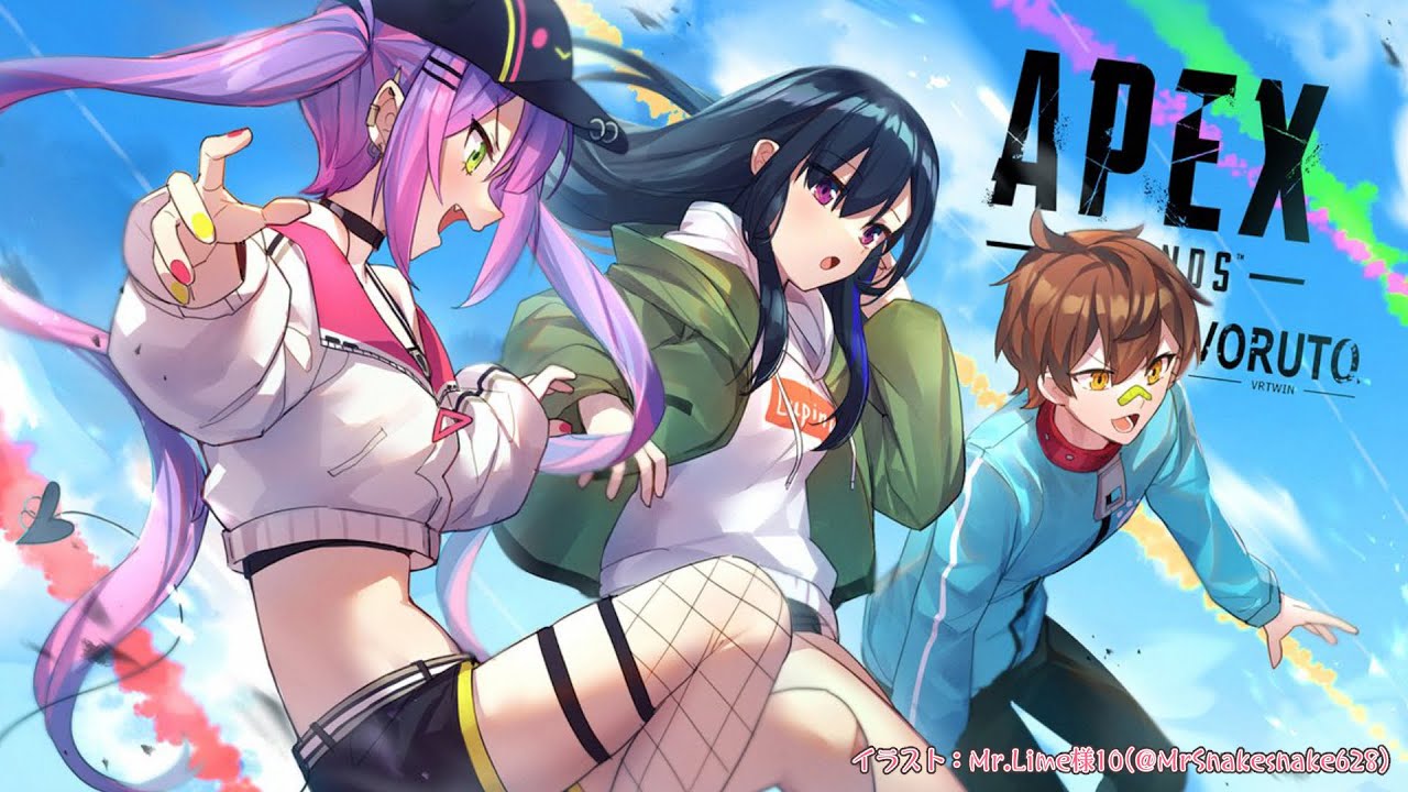 【APEX】#CRカップ 大会当日 #VRTWIN 3分遅延【常闇トワ/ホロライブ】