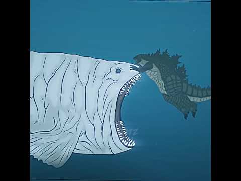 GODZILLA VS BLOOP || CREDIT @PANDYMONSTERPART 3 #edit #shortsviral #viralvideos #bloop #godzilla