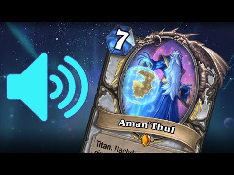 Hearthstone - Deutsch - Aman’Thul Sprachleitungen