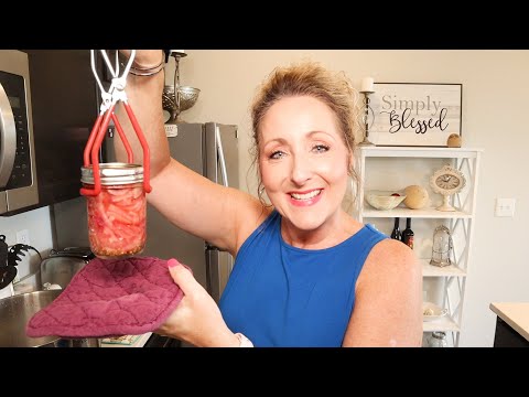 Home Canned Sweet And Sour Pickled Red Onions ~ Small Batch Canning