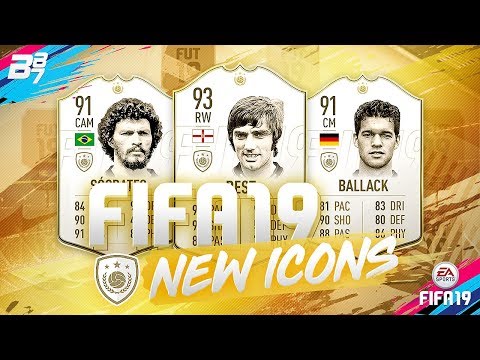 EVERY BRAND NEW ICON IN FIFA 19 ULTIMATE TEAM!
