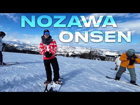Snowboarding In Nozawa Onsen, Japan!