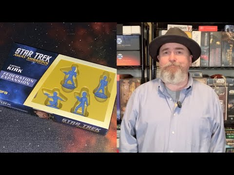 The Discriminating Gamer: Star Trek: Away Missions - Captain Kirk Federation Expansion