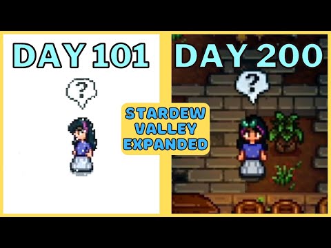 I Played 200 Days of Stardew Valley Expanded
