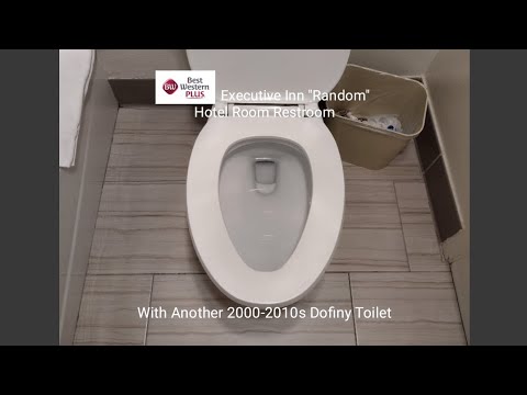 Best Western Plus Executive Inn "Random" Hotel Room With Another 2000-2010s Dofiny Toilet.