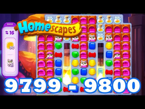 Homescapes Level 9799 - 9800 HD 3 - match puzzle game | Gameplay Walkthrough | android | GameGo Game