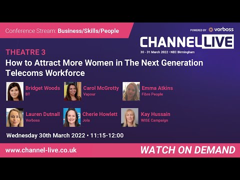 How to attract more women in the next generation telecoms workforce