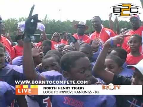 B2C: #4 Locust Grove Falcons vs #6 North Henry Tigers - 8U