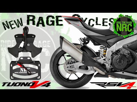 RSV4 | New Rage Cycles Fender Eliminator | Install