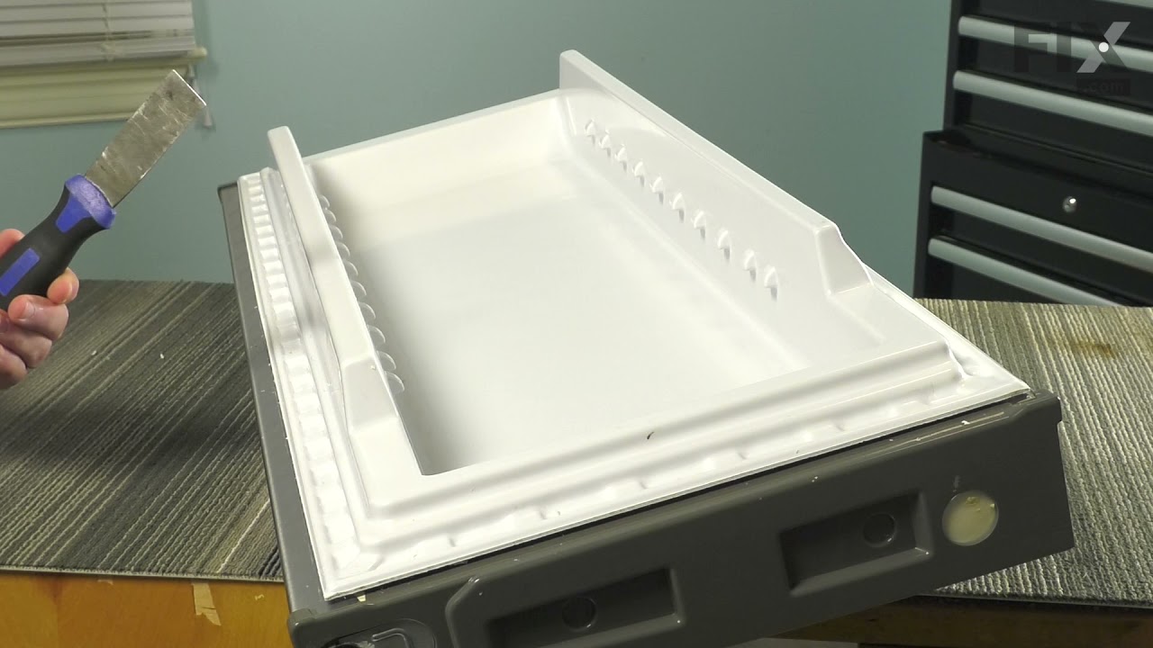 Replacing your Whirlpool Refrigerator Door Gasket - Apollo Gray