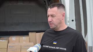 Корбан и Филатов передали в Николаев гуманитарную помощь