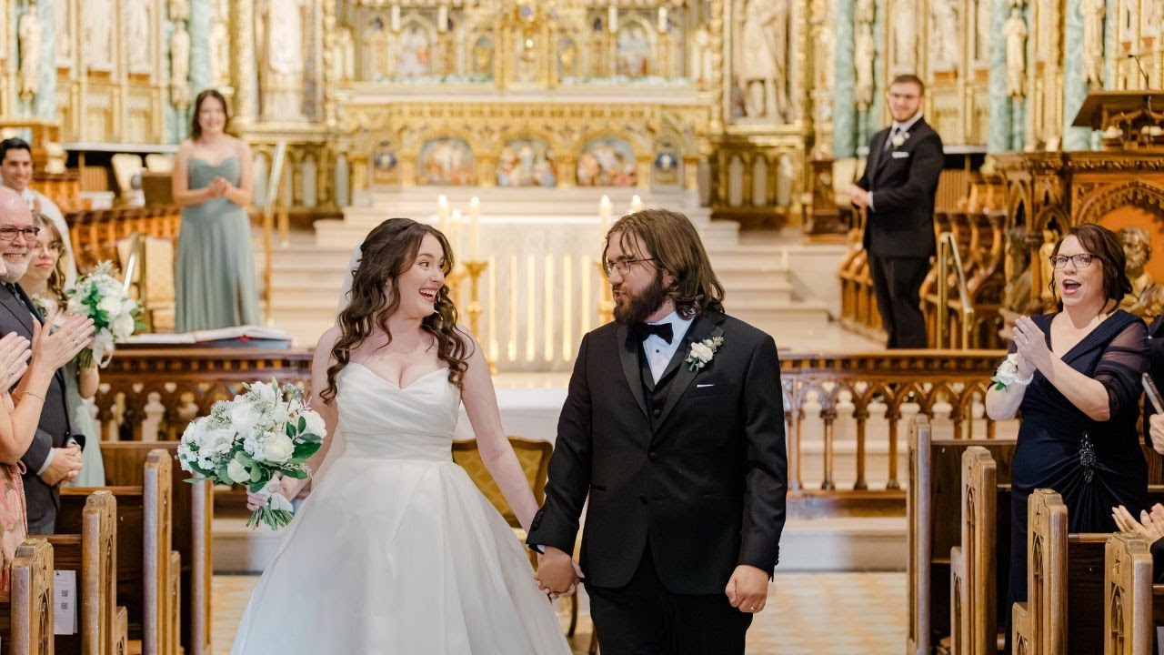 Sarah & Hunter | Wedding Ceremony Video | Notre Dame Cathedral in Ottawa Ontario
