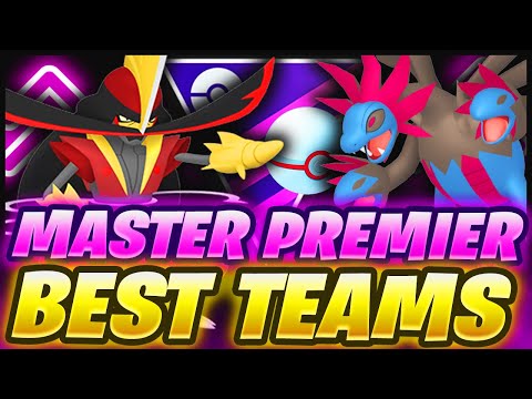 BACK AGAIN! The *BEST* 10 TEAMS for the Master League Premier Cup GO Battle League Pokemon GO