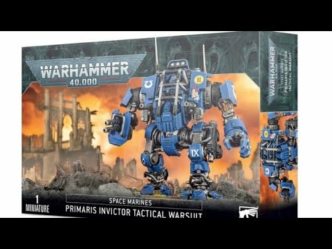Primaris Invictor Tactical Warsuit - Unboxing#warhammer40k #warhammer #40k #gamesworkshop #primaris