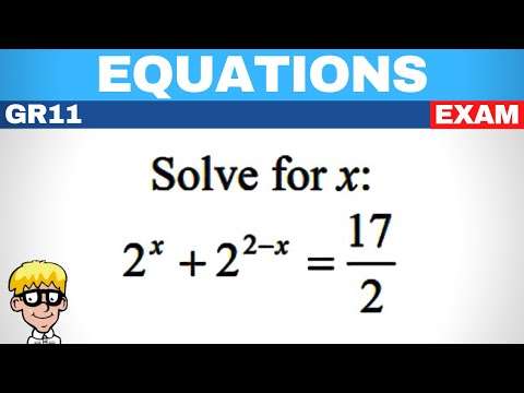 9a) Exponential equations gr 11