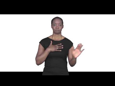 How to Sign Waist in BSL