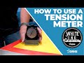 How to Use a Tension Meter For Screen Printing | White Ink Wednesday