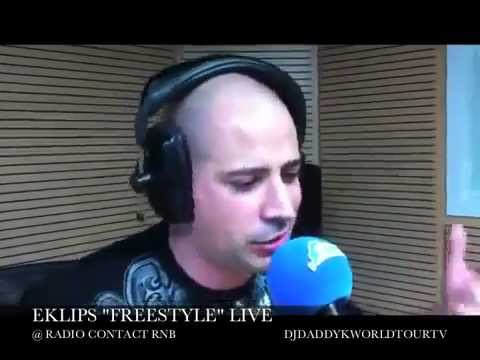 EKLIPS Imitation Of American Rappers @ Radio Contact RNB