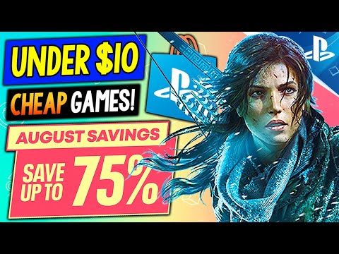 12 GREAT PSN Game Deals UNDER $10! PSN August Savings Sale - CHEAP PlayStation Games