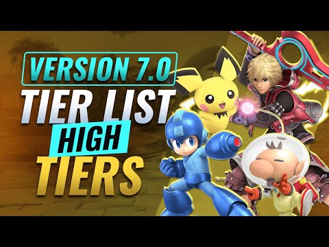 Smash Ultimate Version 7.0 TIER LIST - High Tier Characters