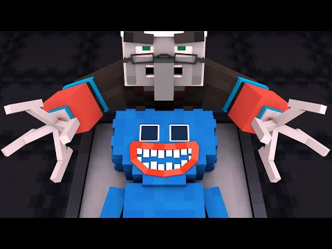 Huggy Wuggy vs Villager 3 - Minecraft Animation