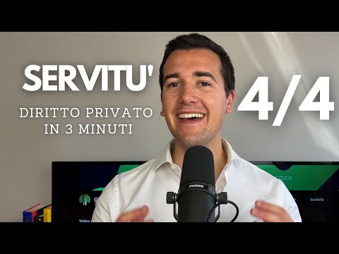 Easements 🛡 Actions for defense, extinction... PRIVATE LAW IN 3 MINUTES