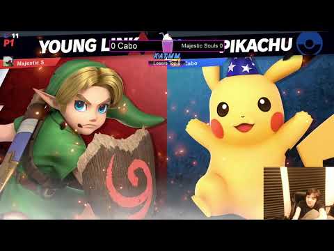 KATMM 42 Cabo(Pikachu) vs majsestic souls(Young Link) Losers top 8