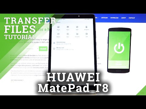 How to Move Data in HUAWEI MatePad T8 – Storage Transfer
