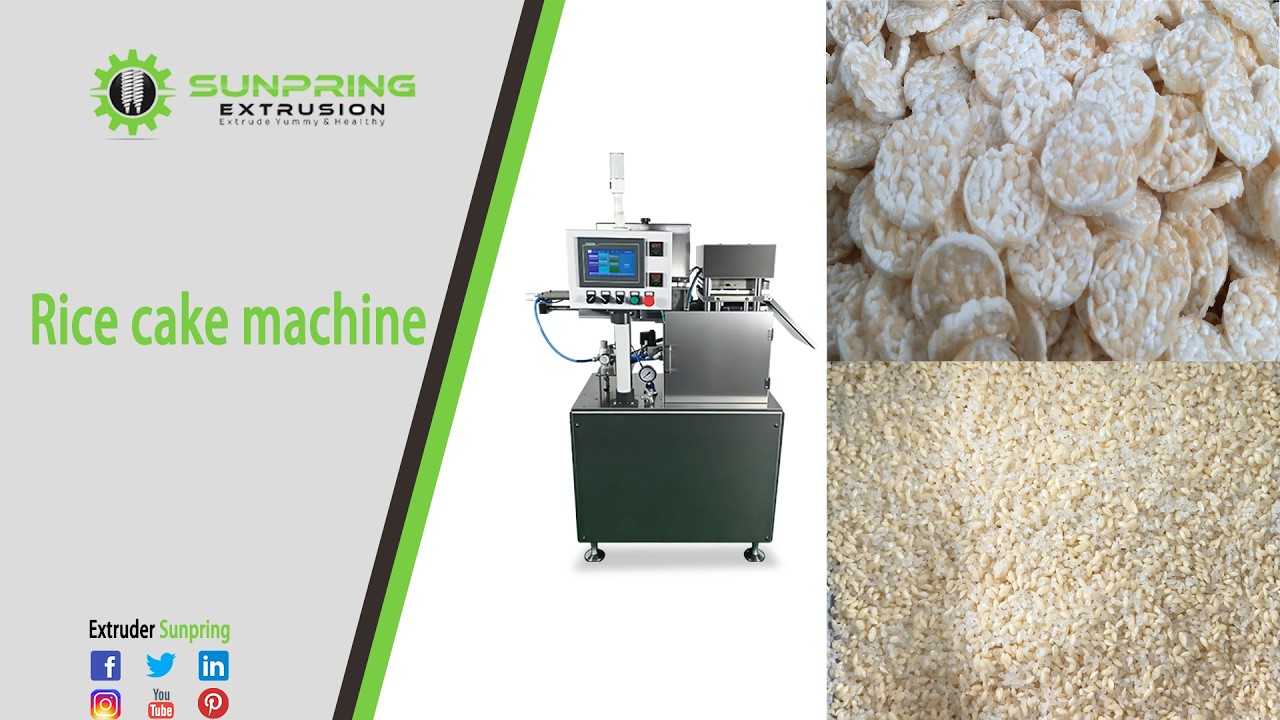 Rice cake machine/puffed rice cake machine
