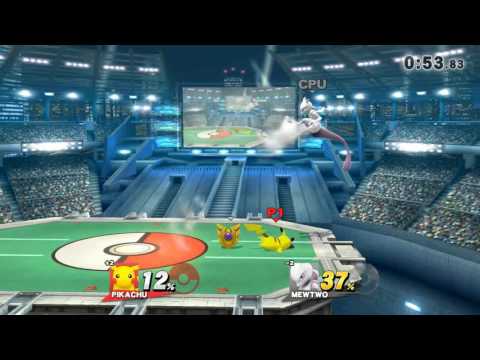 Pikachu beats Mewtwo