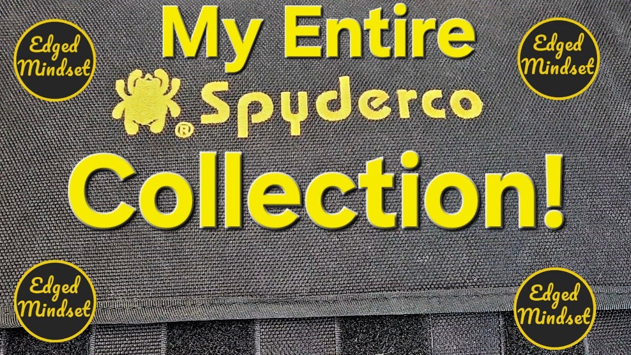 My Entire Spyderco Folding Knife Collection!