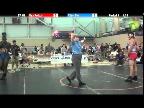97 KG Alex Polizzi vs  J'Den Cox