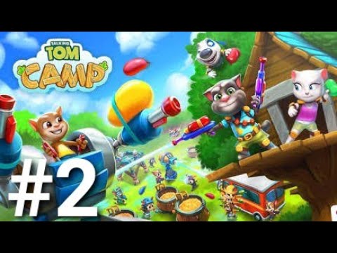Talking Tom Camp PART 2 Gameplay Walkthrough - iOS / Android