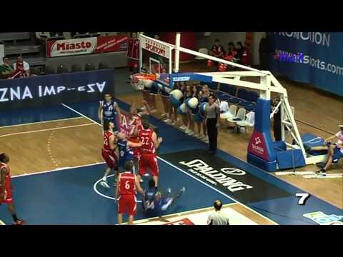 Top 10 akcji: AZS Koszalin - WKS Śląsk Wrocław (IMBC) według TKK MAX, 21.12.2013