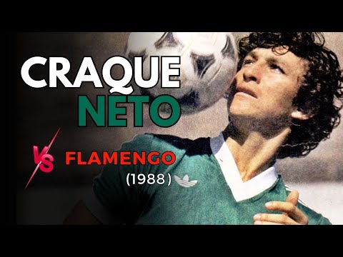 Craque Neto (Guarani) x Flamengo - Campeonato Brasileiro 1988