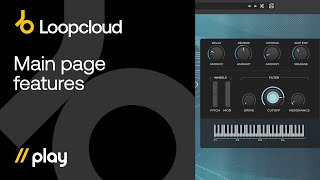Video thumbnail for Loopcloud PLAY - Main page instrument features by Loopcloud