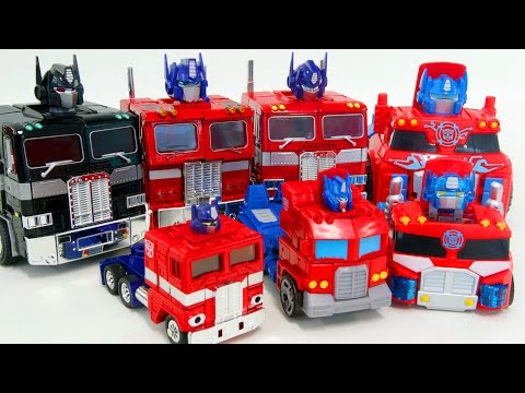 Transformers Convoy Optimus Prime Truck Vehicle Robot Car Toys 트랜스포머 옵티머스프라임 콘보이 장난감 로봇 변신 동영상