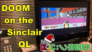 Running DOOM on a 1983 Sinclair QL - #DOScember