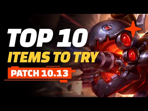 Top 10 Items To Try - Teamfight Tactics Patch 10.13