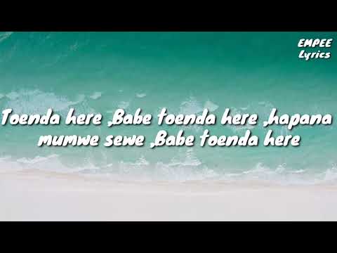 Denzel x Tapiwa_Toenda here_Official Lyrical Video