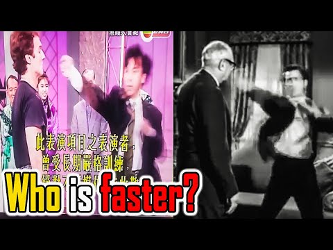 Bruce Lee vs Donnie Yen Speed Comparison - Who's faster?