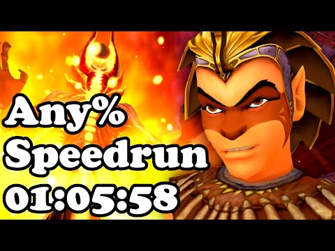 Sphinx and the Cursed Mummy Any% Speedrun in 01:05:58 w/ Commentary