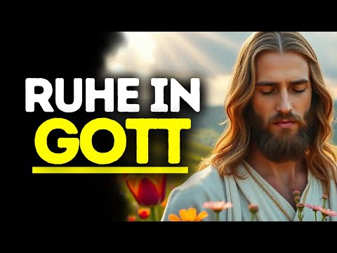 Mach dir nicht so viele Sorgen — Gott geht vor dir her — Ruh dich in Ihm aus.