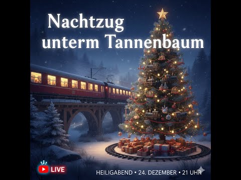 Nachtzug unterm Weihnachtsbaum