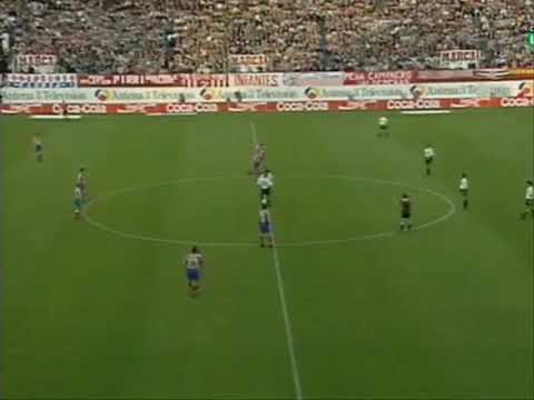 38°Jornada Liga 95/96 Atlético Madrid 2-3 Valencia